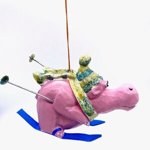Monkey Business Hippo on Skis
